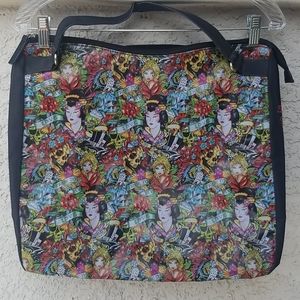 ED HARDY TRUE MY LOVE GEISHA BAG